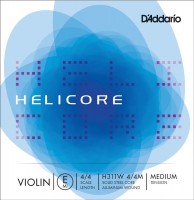 Фото - Струны DAddario Helicore Single Aluminium Wound E Violin 4/4 Medium 