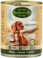 Фото - Корм для собак Baskerville Dog Can with Cock/Zucchini 