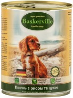 Фото - Корм для собак Baskerville Dog Can with Cock/Zucchini