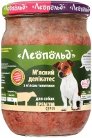 Фото - Корм для собак Leopold Meat Delicacies with Veal 6 pcs 6 шт
