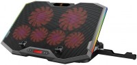 Фото - Подставка для ноутбука Conceptronic THYIA01B ERGO 6-Fan Gaming Laptop Cooling Pad with Mobile Holder, RGB 