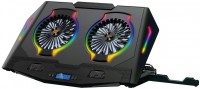 Фото - Подставка для ноутбука Conceptronic THYIA02B ERGO 2-Fan Gaming Laptop Cooling Pad with Mobile Holder, RGB 