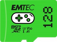 Фото - Карта памяти Emtec microSD UHS-I U3 V30 A1/A2 Gaming 128 ГБ