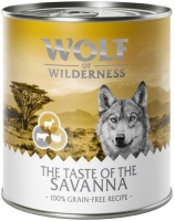 Фото - Корм для собак Wolf of Wilderness The Taste of the Savanna 800 g 6 шт