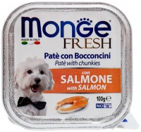 Фото - Корм для собак Monge Fresh Pate Salmon 100 g 1 шт