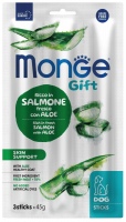 Фото - Корм для собак Monge Gift Adult Salmon with Aloe 45 g 3 шт