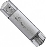 Фото - USB-флешка MediaRange USB 3.0 Combo Flash Drive, with USB Type-C 128 ГБ