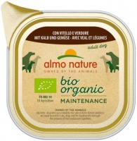 Фото - Корм для собак Almo Nature Bio Organic Maintenance Veal/Vegetables 1 шт