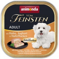 Фото - Корм для собак Animonda Vom Feinsten Adult Chicken/Yogurt/Oat Flakes 1 шт