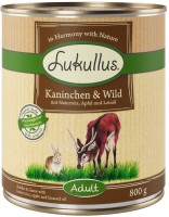 Фото - Корм для собак Lukullus Adult Wet Food Rabbit/Game 800 g 24 шт