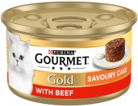 Фото - Корм для кошек Gourmet Gold Savoury Cake Beef  24 pcs