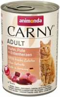 Фото - Корм для кошек Animonda Adult Carny Chicken/Turkey/Duck Heart  400 g 6 pcs