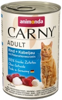 Фото - Корм для кошек Animonda Adult Carny Beef/Cod with Parsley Roots  400 g