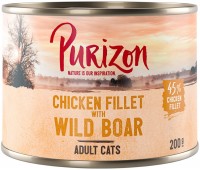 Фото - Корм для кошек Purizon Adult Canned Chicken Fillet with Wild Boar  200 g 24 pcs