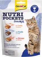 Фото - Корм для кошек GimCat Nutri Pockets Sea Mix 