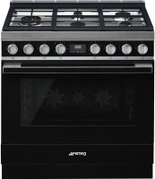 Фото - Плита Smeg Portofino CPF36UGMBL черный