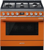 Фото - Плита Smeg Portofino CPF36UGMOR оранжевый