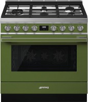 Фото - Плита Smeg Portofino CPF36UGGOG зеленый