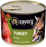 Фото - Корм для кошек Savory Kitten Turkey Pate  200 g