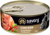 Фото - Корм для кошек Savory Cat Sterilised Chicken Pate  100 g