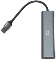 Картридер / USB-хаб X-Game XGH-404 