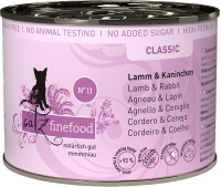 Фото - Корм для кошек Catz Finefood Classic Canned Lamb/Rabbit  200 g