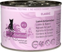 Фото - Корм для кошек Catz Finefood Classic Canned Lamb/Rabbit  200 g 12 pcs