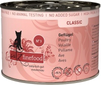 Фото - Корм для кошек Catz Finefood Classic Canned Poultry  200 g