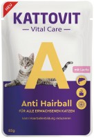 Фото - Корм для кошек Kattovit Vital Care Anti Hairball Salmon  6 pcs