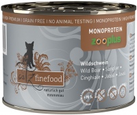 Фото - Корм для кошек Catz Finefood Monoprotein Canned Wild Boar 200 g  6 pcs