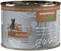 Фото - Корм для кошек Catz Finefood Monoprotein Canned Wild Boar 200 g  24 pcs