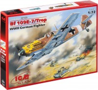 Фото - Сборная модель ICM Messerschmitt Bf 109E-7/Trop (1:72) 