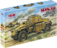 Фото - Сборная модель ICM Sd.Kfz.222 (1:72) 