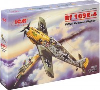 Фото - Сборная модель ICM Messerschmitt Bf 109E-4 (1:72) 