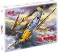 Фото - Сборная модель ICM Messerschmitt Bf 109E-3 (1:72) 