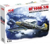 Фото - Сборная модель ICM Messerschmitt Bf 109E-7/B (1:72)