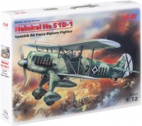 Фото - Сборная модель ICM Heinkel He 51B-1 (1:72) 