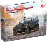 Фото - Сборная модель ICM Type G4 Partisanenwagen with MG 34 (1:72) 