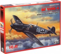 Фото - Сборная модель ICM Messerschmitt Bf 109E-4 (1:72) 72134 