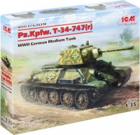 Фото - Сборная модель ICM Pz.Kpfw. T-34-747(r) (1:35) 