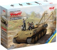 Фото - Сборная модель ICM Prost Between Battles on Bergepanther (1:35)
