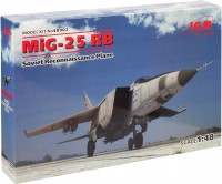 Фото - Сборная модель ICM MiG-25 RB (1:48) 