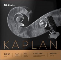 Фото - Струны DAddario Kaplan Solo Double Bass String Set 3/4 Medium 
