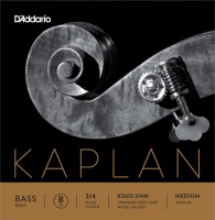 Фото - Струны DAddario Kaplan Solo Double Bass B String 3/4 Medium 