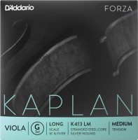 Фото - Струны DAddario Kaplan Forza Viola G String Long Scale Medium 