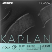 Фото - Струны DAddario Kaplan Forza Viola D String Short Scale Medium 