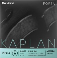 Фото - Струны DAddario Kaplan Forza Viola C String Short Scale Medium 