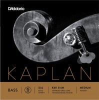 Фото - Струны DAddario Kaplan Double Bass G String 3/4 Medium 