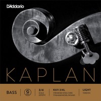 Фото - Струны DAddario Kaplan Double Bass G String 3/4 Light 