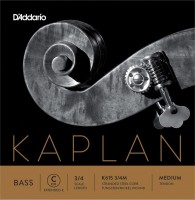 Фото - Струны DAddario Kaplan Double Bass C (Extended E) String 3/4 Medium 